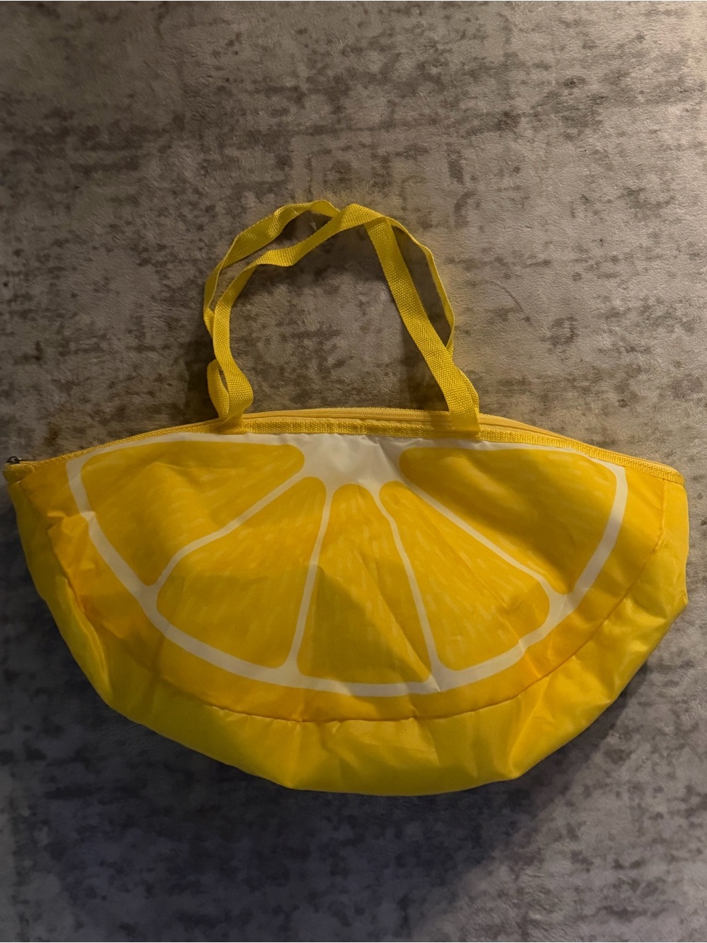 Target Yellow Lemon Slice Tote Cooler Bag